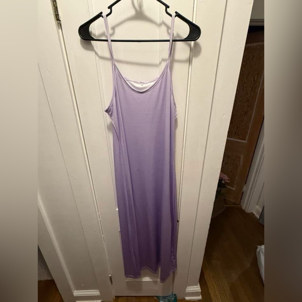 SHEIN Lavender Maxi Dress